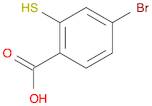 Benzoic acid, 4-bromo-2-mercapto-