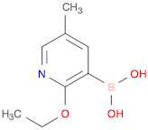 Boronic acid, B-(2-ethoxy-5-methyl-3-pyridinyl)-