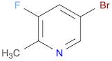 Pyridine, 5-bromo-3-fluoro-2-methyl-
