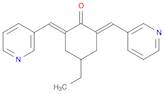 Cyclohexanone, 4-ethyl-2,6-bis(3-pyridinylmethylene)-, (2E,6E)-