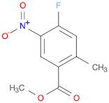 Benzoic acid, 4-fluoro-2-methyl-5-nitro-, methyl ester
