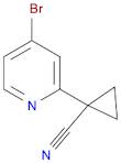 Cyclopropanecarbonitrile, 1-(4-bromo-2-pyridinyl)-