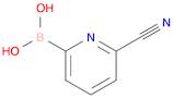 Boronic acid, B-(6-cyano-2-pyridinyl)-