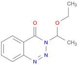 1,2,3-Benzotriazin-4(3H)-one, 3-(1-ethoxyethyl)-