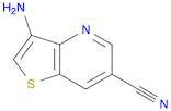 Thieno[3,2-b]pyridine-6-carbonitrile, 3-amino-