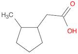 Cyclopentaneacetic acid, 2-methyl-