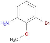 Benzenamine, 3-bromo-2-methoxy-
