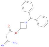 Propanoic acid, 3-amino-3-imino-, 1-(diphenylmethyl)-3-azetidinyl ester