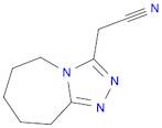 5H-1,2,4-Triazolo[4,3-a]azepine-3-acetonitrile, 6,7,8,9-tetrahydro-