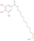 Benzoic acid, 3,4,5-trihydroxy-, dodecyl ester
