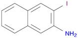 2-Naphthalenamine, 3-iodo-