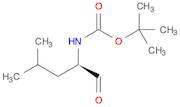 Carbamic acid, N-[(1R)-1-formyl-3-methylbutyl]-, 1,1-dimethylethyl ester