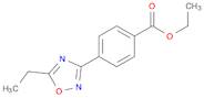 Benzoic acid, 4-(5-ethyl-1,2,4-oxadiazol-3-yl)-, ethyl ester
