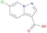 Pyrazolo[1,5-a]pyridine-3-carboxylic acid, 6-chloro-