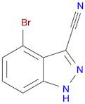 4-broMo-1H-indazole-3-carbonitrile