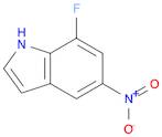1H-Indole, 7-fluoro-5-nitro-