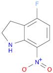 1H-Indole, 4-fluoro-2,3-dihydro-7-nitro-