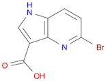 1H-Pyrrolo[3,2-b]pyridine-3-carboxylic acid, 5-bromo-