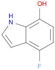 1H-Indol-7-ol, 4-fluoro-