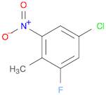 Benzene, 5-chloro-1-fluoro-2-methyl-3-nitro-