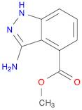 1H-Indazole-4-carboxylic acid, 3-amino-, methyl ester