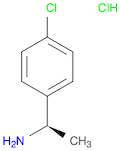 Benzenemethanamine, 4-chloro-α-methyl-, hydrochloride (1:1), (αR)-