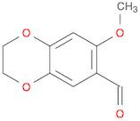 1,4-Benzodioxin-6-carboxaldehyde, 2,3-dihydro-7-methoxy-
