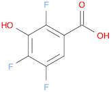 Benzoic acid, 2,4,5-trifluoro-3-hydroxy-