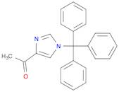Ethanone, 1-[1-(triphenylmethyl)-1H-imidazol-4-yl]-
