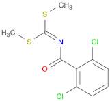 Carbonimidodithioic acid, (2,6-dichlorobenzoyl)-, dimethyl ester (9CI)