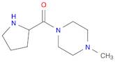 Methanone, (4-methyl-1-piperazinyl)-2-pyrrolidinyl-