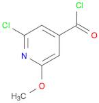 4-Pyridinecarbonyl chloride, 2-chloro-6-methoxy-