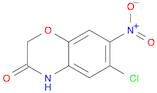 2H-1,4-Benzoxazin-3(4H)-one, 6-chloro-7-nitro-