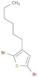 Thiophene, 2,5-dibromo-3-hexyl-