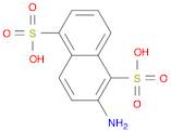 1,5-Naphthalenedisulfonic acid, 2-amino-