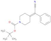 1-Piperidinecarboxylic acid, 4-(cyanophenylmethylene)-, 1,1-dimethylethyl ester