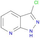 1H-Pyrazolo[3,4-b]pyridine, 3-chloro-