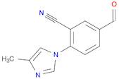 5-Formyl-2-(4-methyl-1H-imidazol-1-yl)benzonitrile