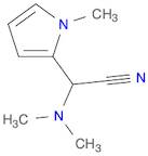 1H-Pyrrole-2-acetonitrile, α-(dimethylamino)-1-methyl-