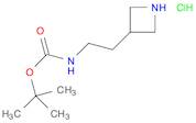 Carbamic acid, N-[2-(3-azetidinyl)ethyl]-, 1,1-dimethylethyl ester, hydrochloride (1:1)