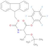 L-Threonine, O-(1,1-dimethylethyl)-N-[(9H-fluoren-9-ylmethoxy)carbonyl]-, 2,3,4,5,6-pentafluorophenyl ester