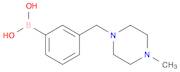 Boronic acid, B-[3-[(4-methyl-1-piperazinyl)methyl]phenyl]-