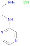 1,2-Ethanediamine, N1-2-pyrazinyl-, hydrochloride (1:1)