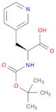 3-Pyridinepropanoic acid, α-[[(1,1-dimethylethoxy)carbonyl]amino]-, (αS)-
