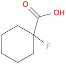 Cyclohexanecarboxylic acid, 1-fluoro-