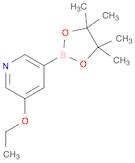 Pyridine, 3-ethoxy-5-(4,4,5,5-tetramethyl-1,3,2-dioxaborolan-2-yl)-