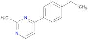 Pyrimidine, 4-(4-ethylphenyl)-2-methyl-
