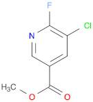 3-Pyridinecarboxylic acid, 5-chloro-6-fluoro-, methyl ester