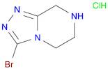 1,2,4-Triazolo[4,3-a]pyrazine, 3-bromo-5,6,7,8-tetrahydro-, hydrochloride (1:1)