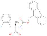 L-Phenylalanine, N-[(9H-fluoren-9-ylmethoxy)carbonyl]-2-fluoro-α-methyl-